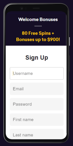 SpinBit Casino Mobile Version